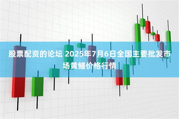 股票配资的论坛 2025年7月6日全国主要批发市场黄鳝价格行情