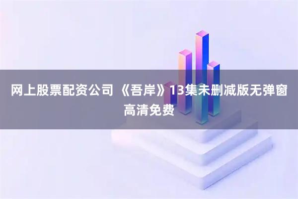 网上股票配资公司 《吾岸》13集未删减版无弹窗高清免费